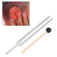 thumbnail image 3 of Fugacal Diapasón, diapasón de Yoga de Equilibrio de Chakra de meditación de aleación de Aluminio de 128 hz con Martillo de Goma y Bolsa de Almacenamiento de Franela Fugacal No se aplica, 3 of 5