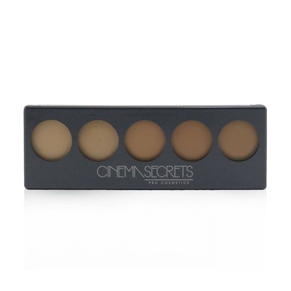 Cinema Secrets Ultimate Foundation 5 In 1 Pro Palette - # 400 Series (Medium Peach Beige Undertones) 12.5g/0.44oz