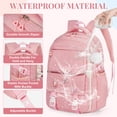 thumbnail image 4 of DAKIMOE Kids Backpack School Backpacks for College Cute Girl Middle High School Bookbag Large Capacity Lightweight Waterproof Daypack for Teens Students, 4 of 8
