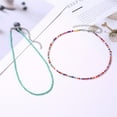 thumbnail image 4 of Collar de perlas de moda nacional collar de perlas de mijo de colores cadena de clavícula de playa de verano collar corto de estilo bohemio joyas de pareja regalo de San Valentín, 4 of 5