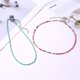 thumbnail image 4 of Collar de perlas de moda nacional collar de perlas de mijo de colores cadena de clavícula de playa de verano collar corto de estilo bohemio joyas de pareja regalo de San Valentín, 4 of 5