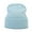 Light Blue, variant on DJN Women's Solid Color Skull Knit Beanie Winter Warm Hat for Cold Weather Hot Pink A