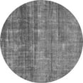 thumbnail image 1 of Ahgly Company Indoor Round Abstract Gray Modern Area Rugs, 8' Round, 1 of 4
