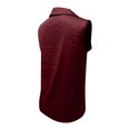 thumbnail image 4 of VJGBEGW Women Sleeveless Collared Satin Blouse Draped Cowl V Neck Silky Glossy Tank Tops Elegant Satin Vest Shirt For Summer Wine 2XL, 4 of 5