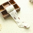 thumbnail image 4 of Baby Tights Cable Knit Tights Animal Print Leggings Seamless Cotton Stockings Pantyhose for Infants Toddlers, 4 of 9