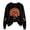 Black 0826 sweatshirts, variant on Womens Thanksgiving Day Crew Neck Sweatshirts Trendy Turkey Printed Pullovers Causal Fall Long Sleeve Graphic Tops Black L