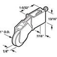 thumbnail image 3 of CRL B645 1" Nylon Sliding Screen Door Bottom Roller for Peachtree Doors - pack of 2, 3 of 5