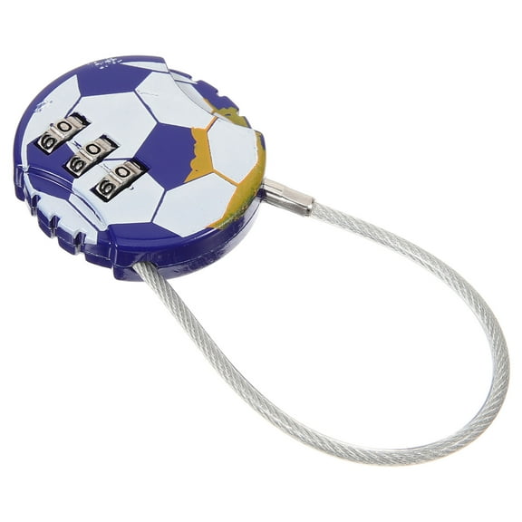 HOMEMAXS 1Pcs Zinc Alloy Wire Lock Cable for Small Cable Locks and Combination Padlock for Gym Locker and Luggage