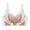 Rose Gold, variant on Push up Bras for Women Stretch Adjustable Thin Shoulder Strap Stylish Lace V-Neck Bralettes Smooth Seamless Comfortable Breathable Supportive U-Back Casual Bra Rose Gold 34