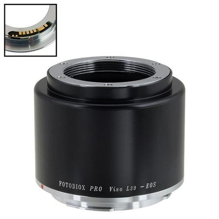 UPC: 0847372046027 | Fotodiox L39-Viso-EOS-Pro-FC10 Lens Mount Adapter with L39 Leica Visoflex Lens