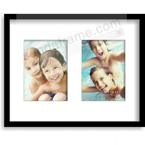 Sixtrees WD23457D 11 x 14 in. Logan Frame  Black