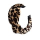 thumbnail image 4 of EeaseMX 1 diadema de leopardo con nudo cruzado para el pelo para niñas y mujeres., 4 of 7