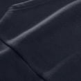 thumbnail image 5 of GuangCheng Men's Fleece Pullover Sweatshirt with Elbow Patches,Half Zip Placket,Casual Warm Tops,Baggy Fit Tops,Navy,Size L, 5 of 9