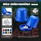 thumbnail image 2 of 10-Pack Mini Dice Cup Set with 50 Six-Sided Dice - Plastic Shaker Cups for Dice Game, Party Favors, Carnival Prizes, Math Rewards, 2 of 5