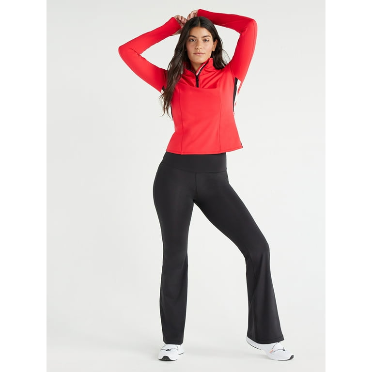 Love & Sports Women's Active Flare Pants, 30” Inseam, Sizes XS-XXXL 