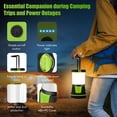 thumbnail image 4 of Farol de camping Cullaby recargable de 3000 lúmenes, IP54, 7500 mAh, 4 of 7