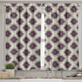 thumbnail image 2 of Ambesonne Colorful Valance & Curtain, Folk Mystic, 55"x24", Multicolor, 2 of 6