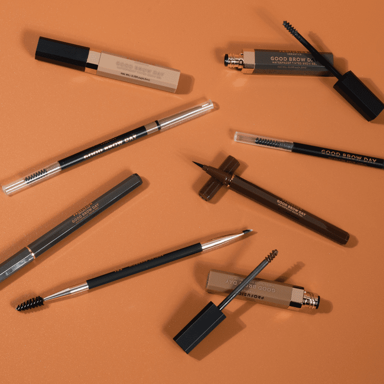 Profusion Cosmetics Good Day Brow Ultra-Fine Eyebrow Pencil Dark Brown