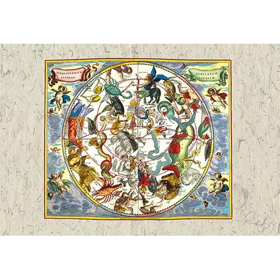Stellatum Antiqum Fine art canvas print (20" x 30")