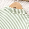 thumbnail image 4 of Gubotare Robes pour Bébé Robe pour Tout-Petit Petite Fille Robe Imprimée Robe Smockée Manches Courtes Col Claudine Robes à Carreaux 5T 6T (Vert,5-6 Ans), 4 of 9