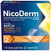 NicoDerm CQ Clear Patches Step 2 14 Each