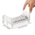 thumbnail image 5 of 1/12 Scale Dollhouses Miniature Bed for Imaginative Dollhouses Scene Displaying, 5 of 12