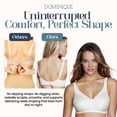 thumbnail image 6 of Dominique Isabella (isabelle) Wire Free Cotton Lined Soft Cup Bra #5316 - Lingerie for Women, 6 of 6