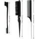 thumbnail image 2 of Juego de 3 cepillos para cardar, peine de doble filo, peine de cola de rata, peine de cepillo, juego de peines de peluquería para peluquería profesional, mujeres, hombres, niños, 2 of 5