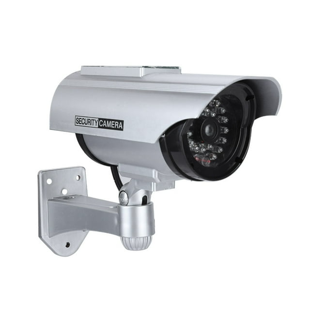 Cámara de Seguridad Falsa Ficticia de ABS, Con CCTV CAPSULA CCTV SEGURIDAD CÁMARA CÁMARA DE SEGURIDAD FALSAS CÁMARAS DE SEGURIDAD, CASAS Y NEGOCIOS PARA INTERIORES AL AIRE