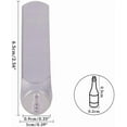 thumbnail image 2 of Sellos de diseño de metal de 6 mm (1/4") (botella). Herramienta de estampado de acero al carbono duro mate para joyería, cuero y madera., 2 of 7