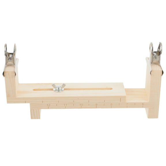 KAKOWELY Bracelet Making Tool Kit Lanyards Bracelet Maker Wooden Material 1 Set 8.25X3.54X1.77in