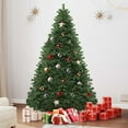 thumbnail image 3 of Uforic 6ft Spruce Artificial Christmas Tree with 880 Branch Tips & Foldable Base, Green, 3 of 9