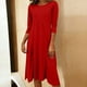 thumbnail image 3 of Vestido Largo de Manga Larga para las Mujeres Color Sólido Camisa de Noche de Ternera, Suelto Vestido de Sueño Casual para el Salón de Casa, 3 of 5
