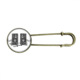 thumbnail image 1 of Song Music Loudspeaker Box Pattern Retro Metal Brooch Pin Clip Jewelry, 1 of 3