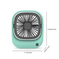 thumbnail image 4 of Advancent Ventilador portátil Ventiladores de aire de escritorio de mano Antideslizante Fresco Hogar Verde Type2 NO2, 4 of 6