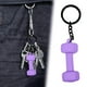 thumbnail image 4 of Mini llavero con mancuernas, llavero de fitness, llavero para entusiastas del gimnasio, llavero de levantamiento de pesas, bolsa de regalo de fitness, mochila, decoraciones con mancuernas, 4 of 8