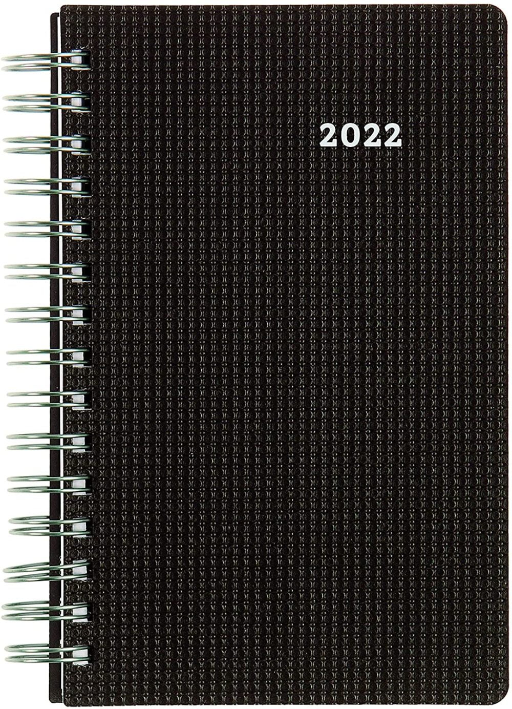 Appointment Book 12 Months January to December Twin-Wire Binding CB634V.AA-22 8 x 5 Brownline 2022 DuraFlex Daily/Monthly Planner Aqua 