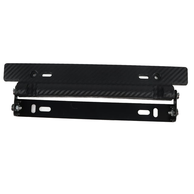Support de Plaque d'Immatriculation de Voiture, Cadre de Plaque d'Immatriculation Universel Réglable pour Voiture, Cadre de Plaque d'Immatriculation Solaire Étanche, Cadre de Plaque d'Immatriculation Conçu sur Mesure