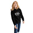 thumbnail image 2 of It's Too Peopley Outside Hoodie Funny Sarcastic Saying Quote Pullover Hoodie Black, 2 of 6