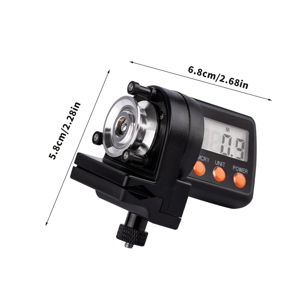 Osdhezcn Durability ABS Fishing Line Meter Bidirectional Measurement For Saltwater Freshwaters Fishing Gear