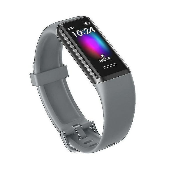 Activity monitors chronus fitness watch activity trackers with heart rate monitor and sleep monitor gray (HHHC)