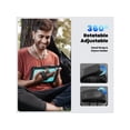 thumbnail image 4 of Case for iPad Air 13 inch M3 2025 / M2 2024 with Built-in Screen Protector, 360° Rotating Stand, Adjustable Shoulder Strap, Pencil Holder, 4 of 7