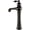 Black Oil L, variant on Bathroom Basin Faucets Antique Bronze Brass Bathroom Mixer Faucet Cold and Hot Water Sink Taps Single Handle Deck Mounted Crane