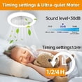 thumbnail image 3 of Ventilador de Aromaterapia de 30 W, Lámpara de Techo E27 con Rotación de 360°, Control Remoto, Iluminación LED Tricolor para Sala de Estar., 3 of 5