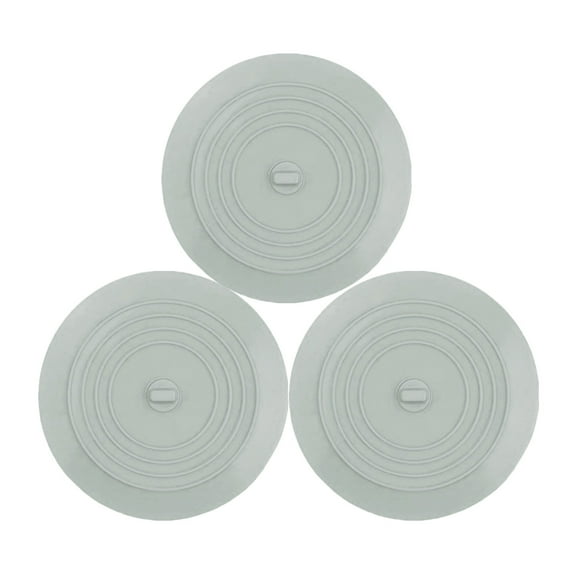 Harpi Kitchen Sink Drain Strainer, 3Pcs Sink Protectors for Kitchen Sink, Tub Stopper Bathtub Stopper Plug Sinks Hair Stopper Flat Cover