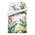 thumbnail image 2 of Hummingbird and Flower Duvet Cover and Pillowcase Set for Single Bedding, Bedroom Accessories for Kids Teens, 2 of 5