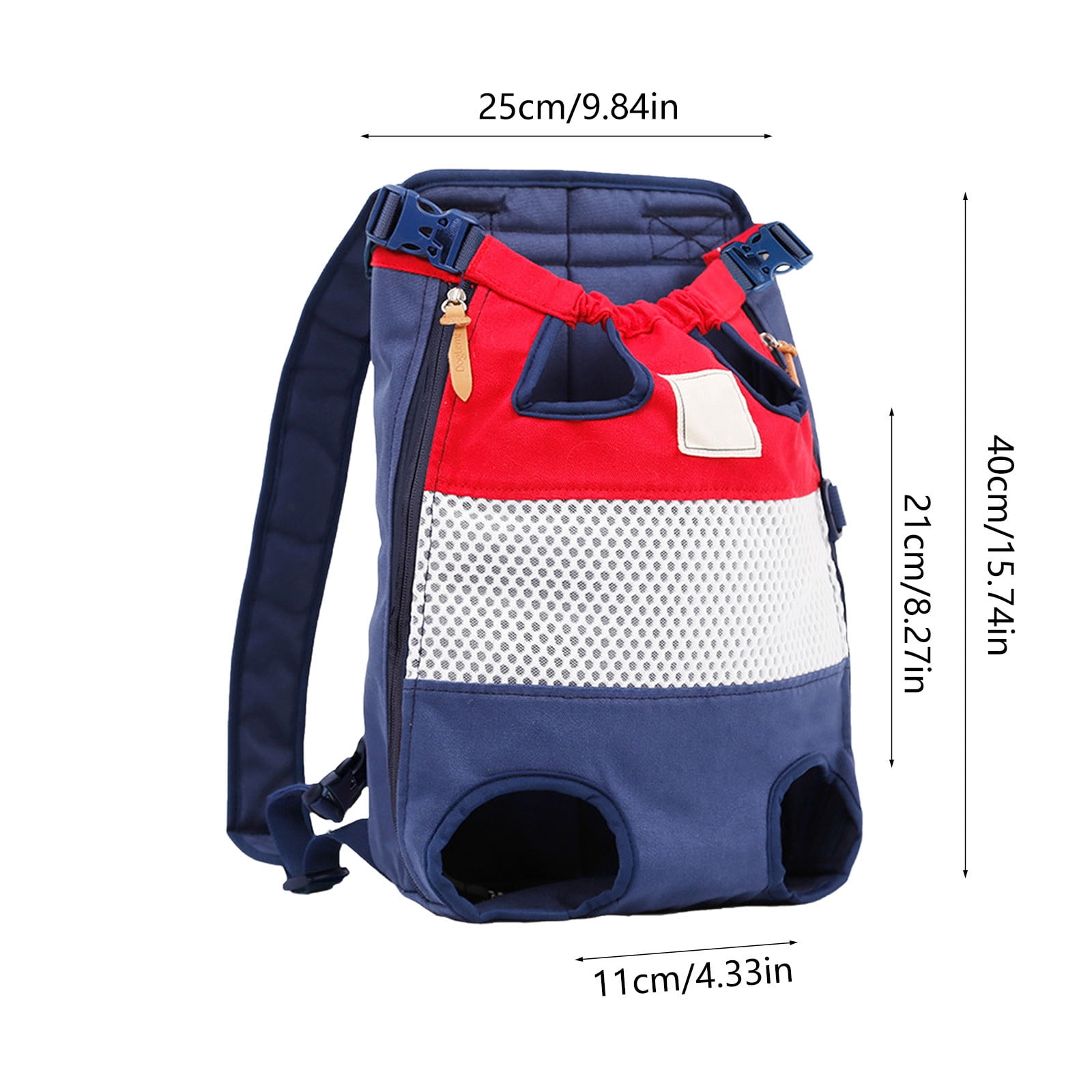 Dog Carrier Backpack - Legs Out Front - Facing Pet Carrier Backpack for Small Medium Large Dogs, Airline Approved Handsa - Canvas Mesh Free Cat Travel Bag