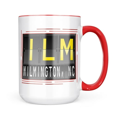 

Neonblond ILM Airport Code for Wilmington NC Mug gift for Coffee Tea lovers