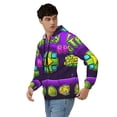 thumbnail image 4 of Lsque Geometry Dash for Mens Full-zip Hoodie, Zip-up Pullover Hooded Sweatshirt, Kangaroo Pocket Hoodie Ideal for Daily Wear, Travel, and Home-Medium, 4 of 8