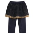 thumbnail image 2 of Richie House Girls' Knit Leggings with Layered Skirts RH1640, 2 of 7